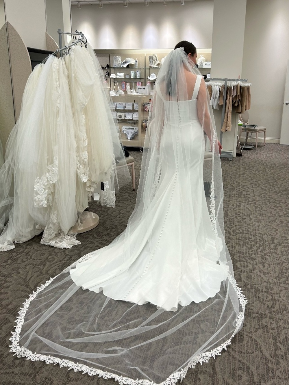 Cathedral Wedding Bridal Veil - New, Never Worn/Tags attached